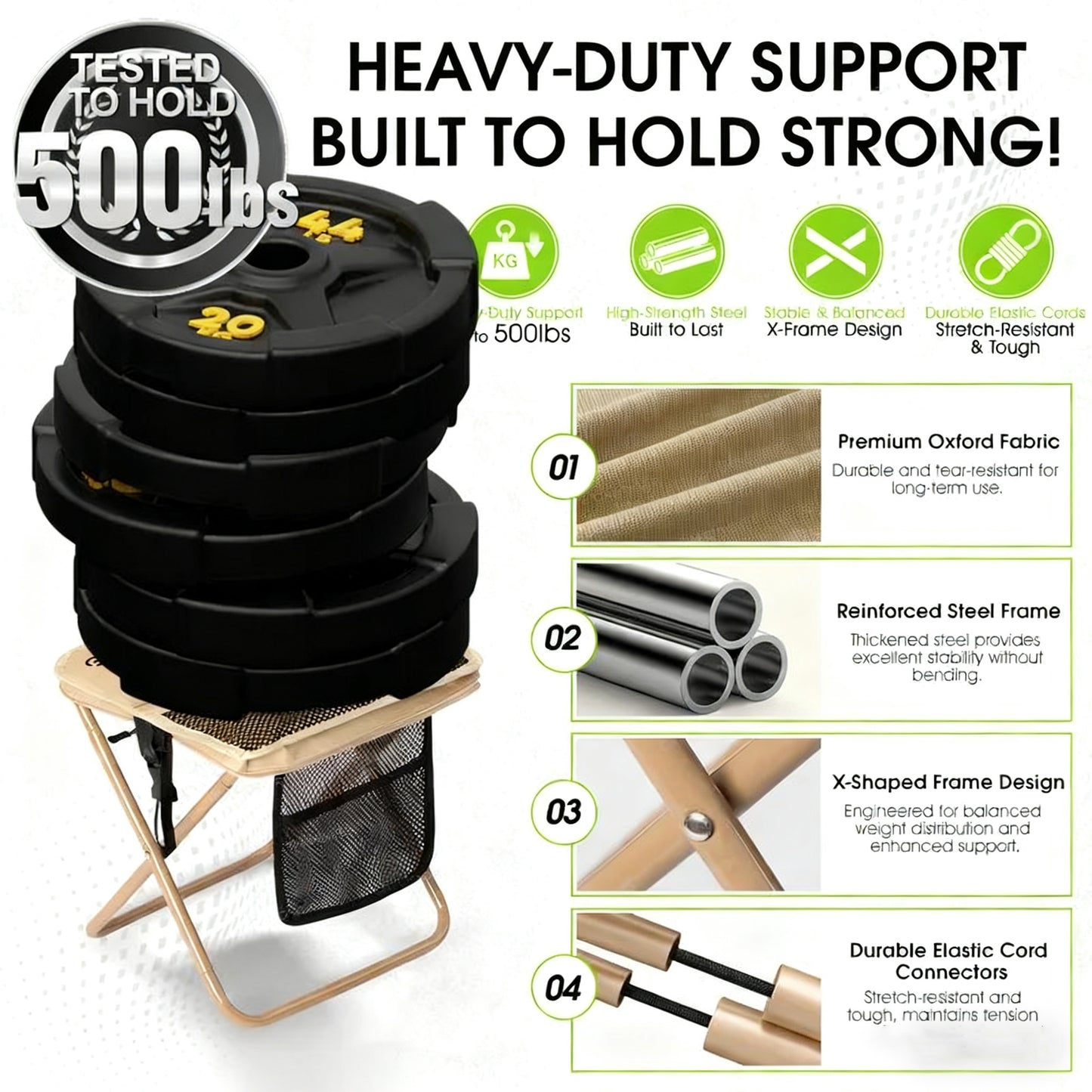 Portable Foldable Camping Chair