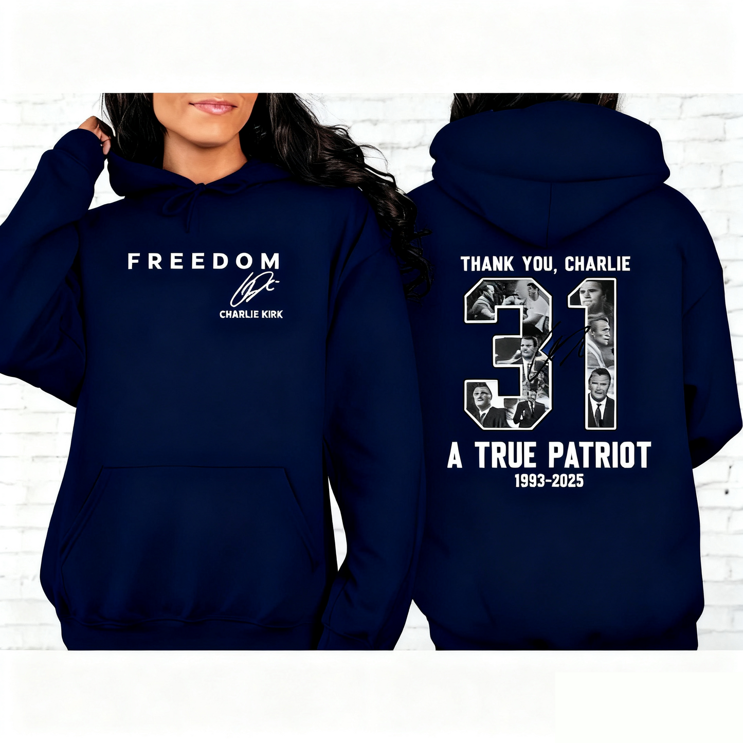 Women's Commemorative freedom 31 Printed Hoodie