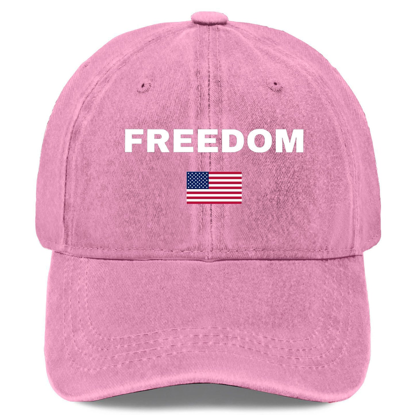 Unisex FREEDOM Flag Print Hat