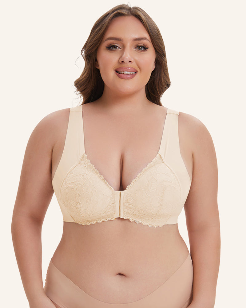 Front Closure '5D' Shaping Wireless Bra