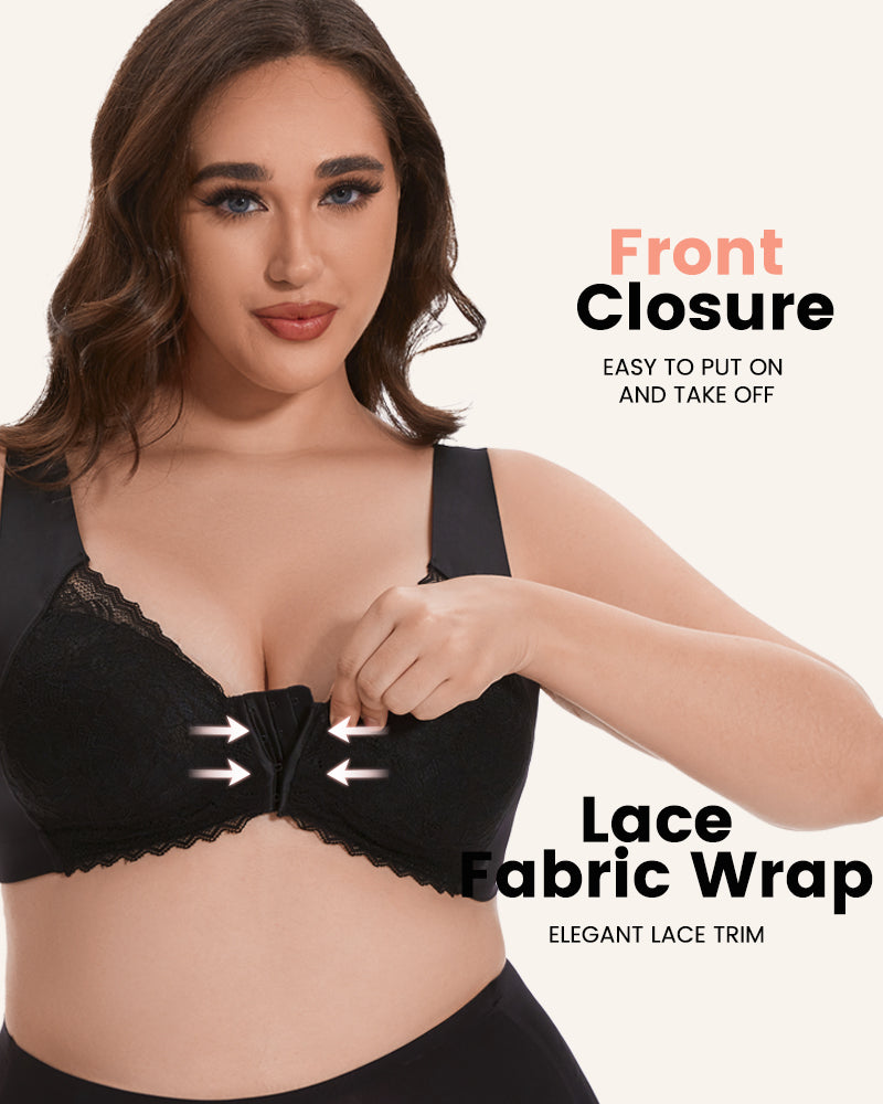Front Closure '5D' Shaping Wireless Bra