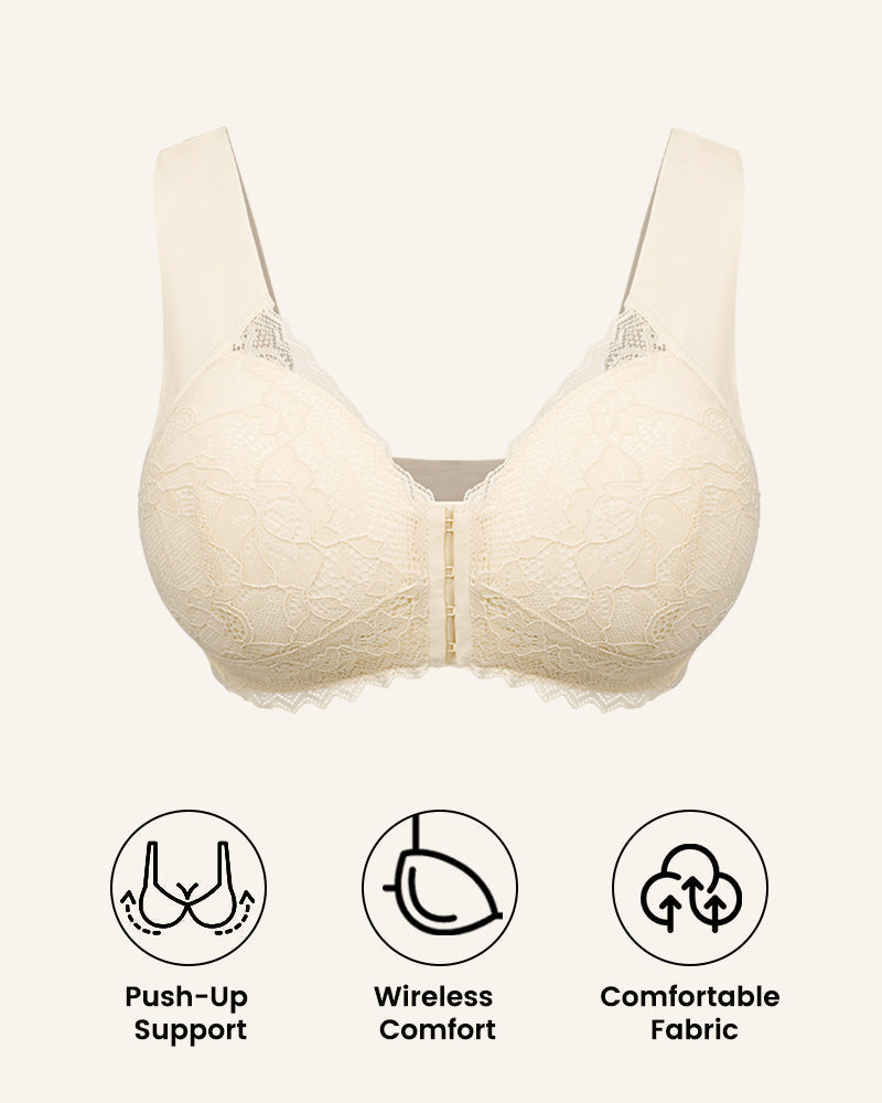 Front Closure '5D' Shaping Wireless Bra