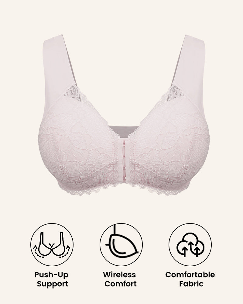 Front Closure '5D' Shaping Wireless Bra