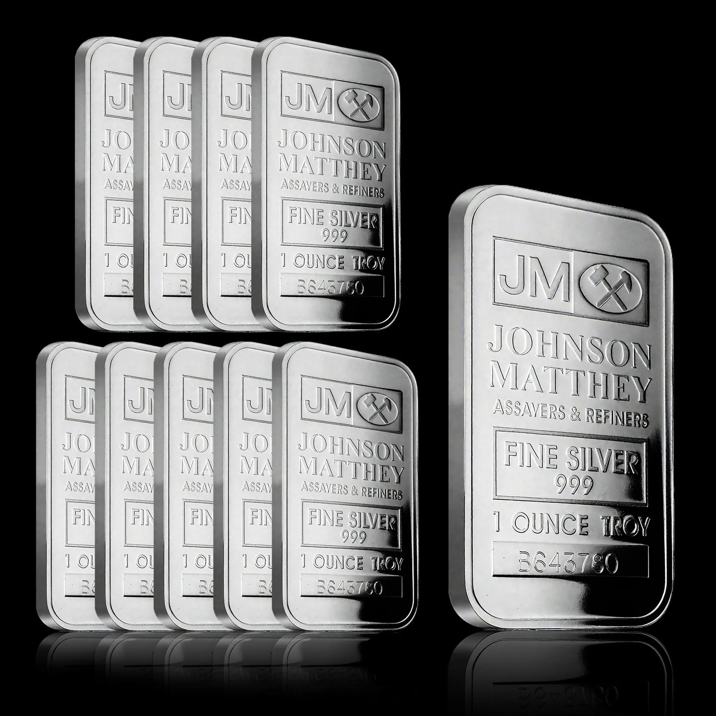 Johnson Matthey Silver Bars