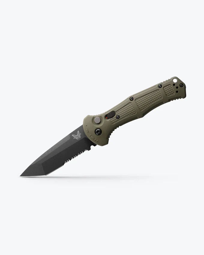 9070 Pocket Folding Knife D2 Steel Blade Non-slip Nylon Fiber Handle