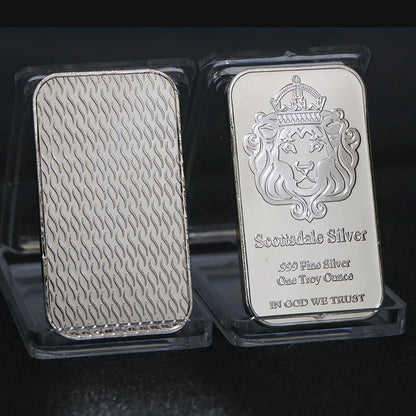 Scottsdale Silver 1 Troy oz.999 Fine Silver Bar