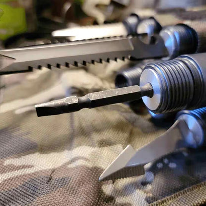 7-in-1 Tactical Trekking Stick – Ultimate Survival Gear for Hiking & Camping