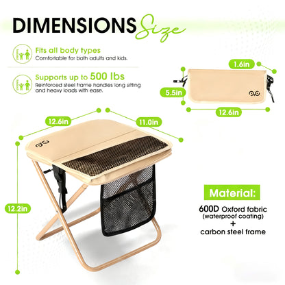 Portable Foldable Camping Chair