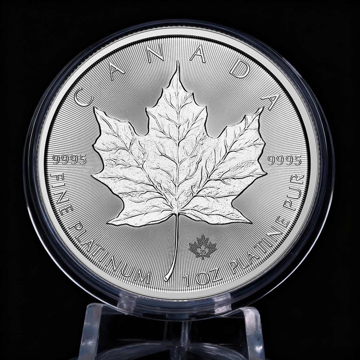 2025 1 oz Canadian Platinum Maple Leaf Coin