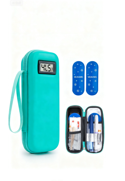 Insulin Cooler Travel Case with Temperature Display