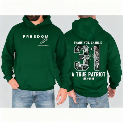 Men's Commemorative freedom 31 Printed Hoodie