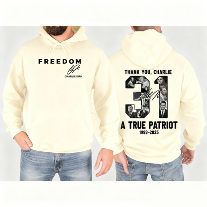 Men's Commemorative freedom 31 Printed Hoodie