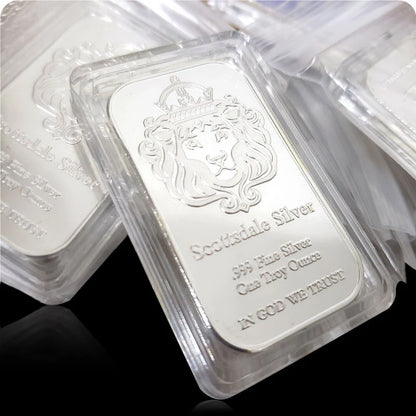 Scottsdale Silver 1 Troy oz.999 Fine Silver Bar