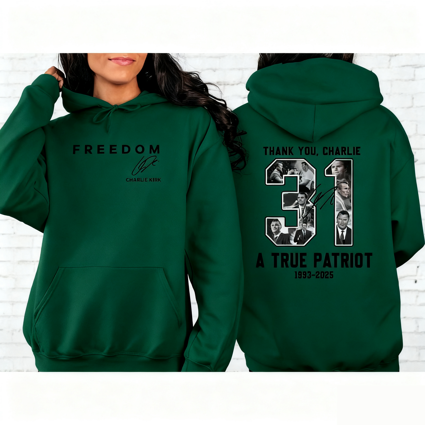 Women's Commemorative freedom 31 Printed Hoodie