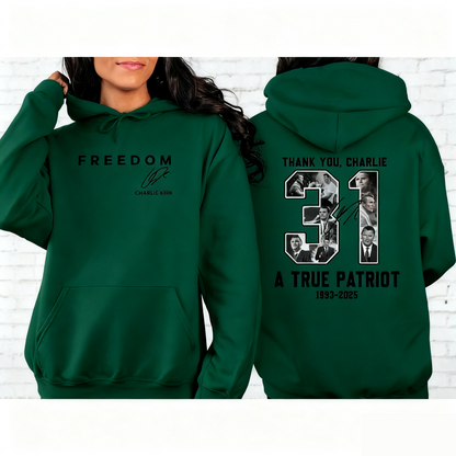 Women's Commemorative freedom 31 Printed Hoodie