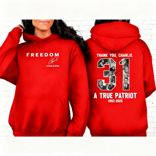 Women's Commemorative freedom 31 Printed Hoodie