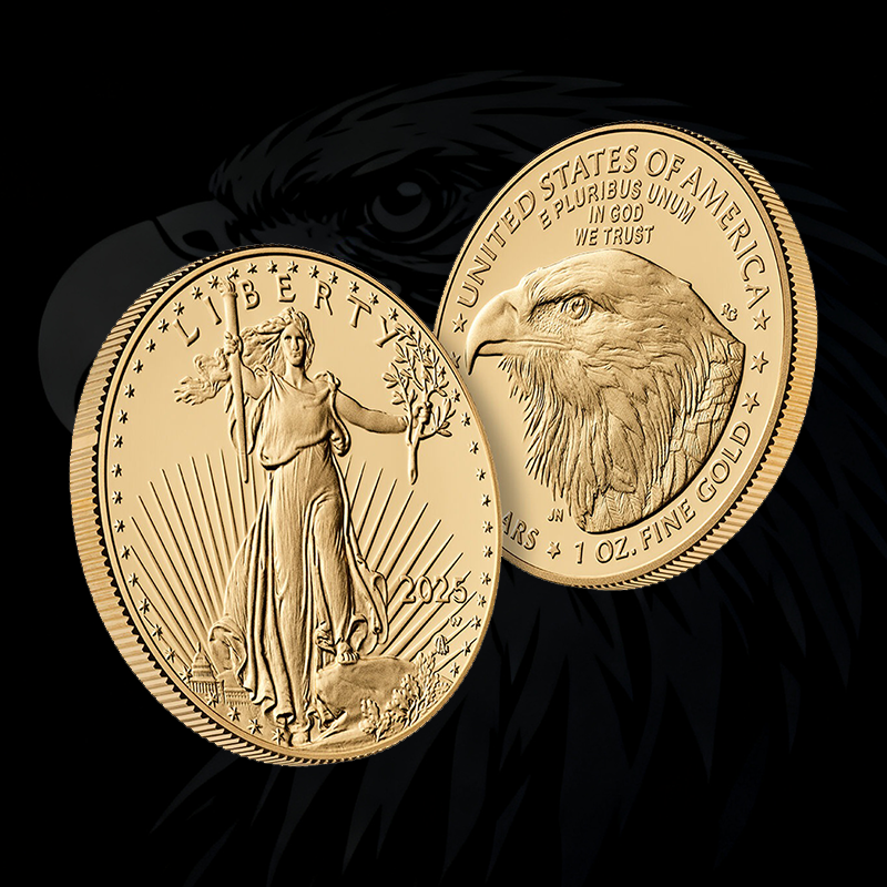 American Eagle 2025 One Ounce Gold Uncirculated Coin