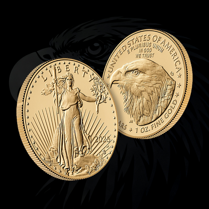 American Eagle 2025 One Ounce Gold Uncirculated Coin