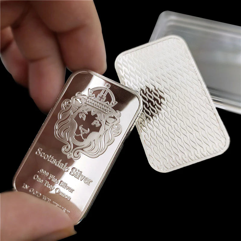 Scottsdale Silver 1 Troy oz.999 Fine Silver Bar
