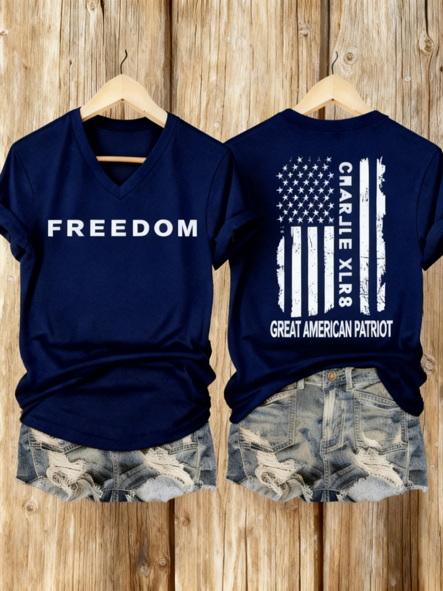Women's Freedom Printed T-Shirt
