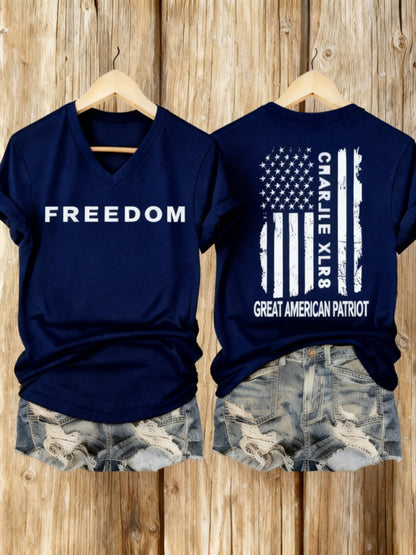 Women's Freedom Printed T-Shirt