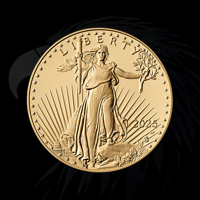 American Eagle 2025 One Ounce Gold Uncirculated Coin
