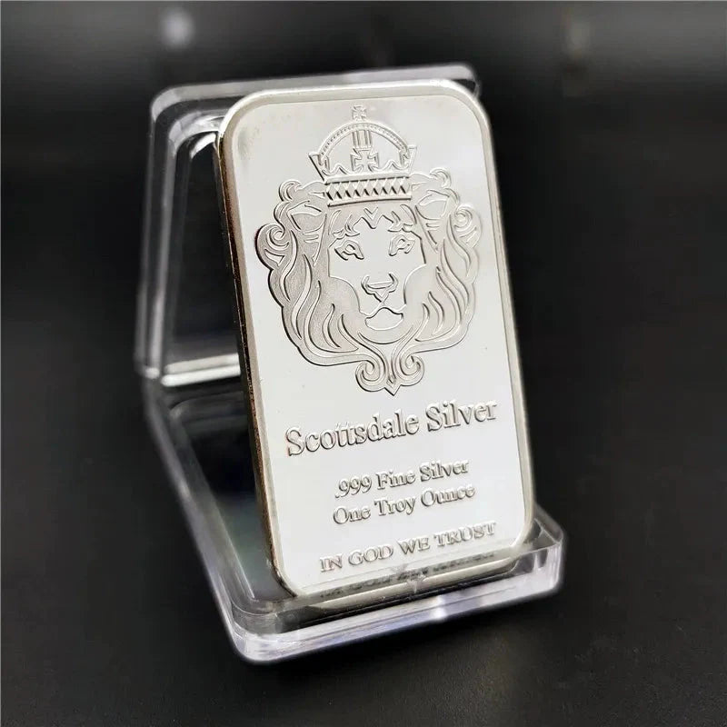 Scottsdale Silver 1 Troy oz.999 Fine Silver Bar