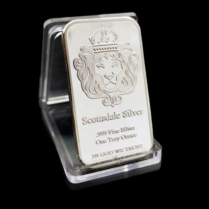 Scottsdale Silver 1 Troy oz.999 Fine Silver Bar