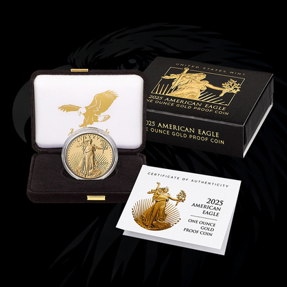 American Eagle 2025 One Ounce Gold Uncirculated Coin
