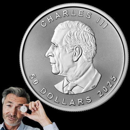 2025 1 oz Canadian Platinum Maple Leaf Coin