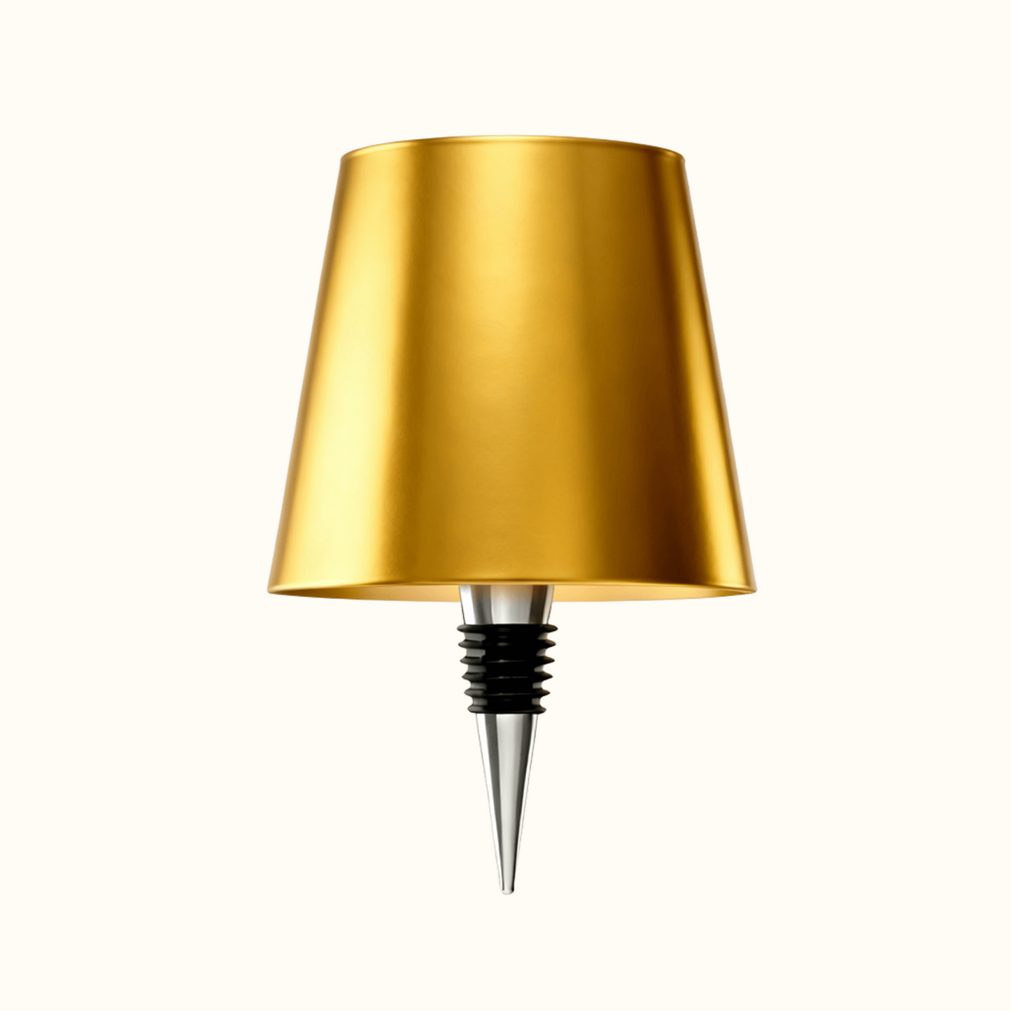 Wireless Bottle Lamp – 3-Color Rechargeable Touch Light