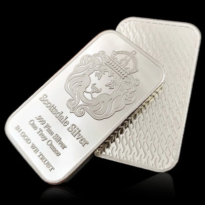 Scottsdale Silver 1 Troy oz.999 Fine Silver Bar