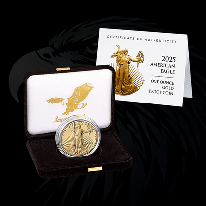 American Eagle 2025 One Ounce Gold Uncirculated Coin