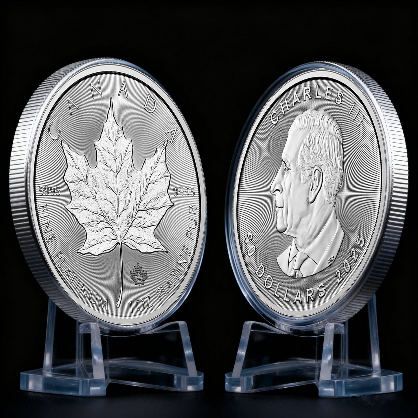 2025 1 oz Canadian Platinum Maple Leaf Coin