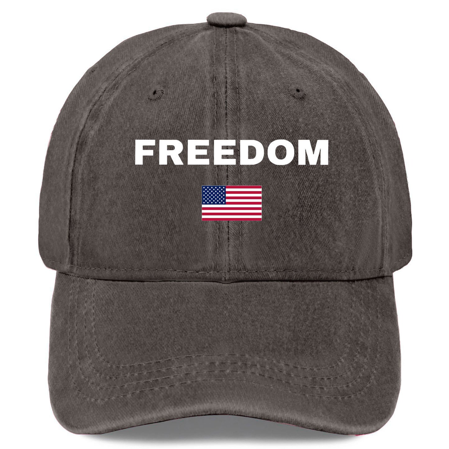 Unisex FREEDOM Flag Print Hat