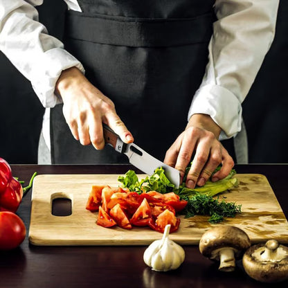 440C Stainless Steel Wood Handle Portable Chef Knife