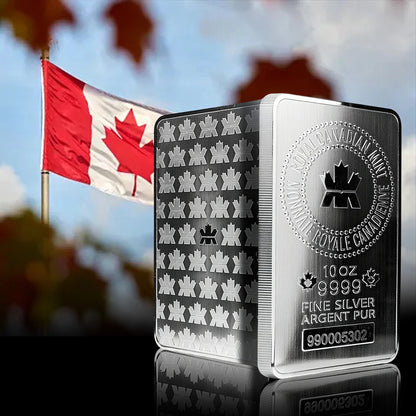 🇨🇦 Royal Canadian Mint 10 oz Silver Bar