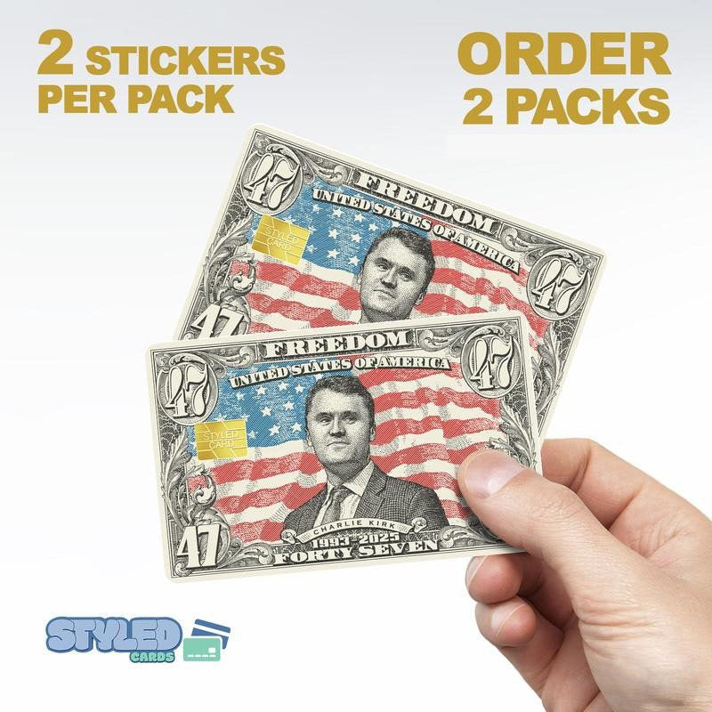 Patriot Debit Card Stickers – Freedom-Inspired Designs