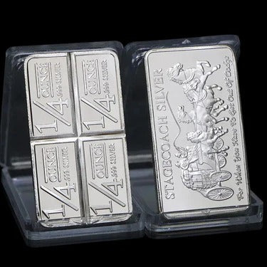 Stagecoach silver Bar -1/4 Divisible Bar