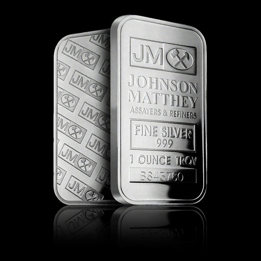Johnson Matthey Silver Bars