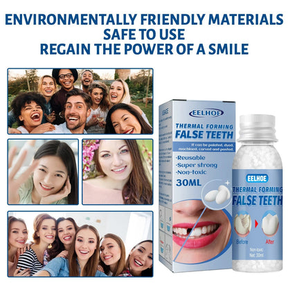 Eelhoe Temporary Tooth Repair: Perfect Solution for Gaps and Missing Teeth!✨