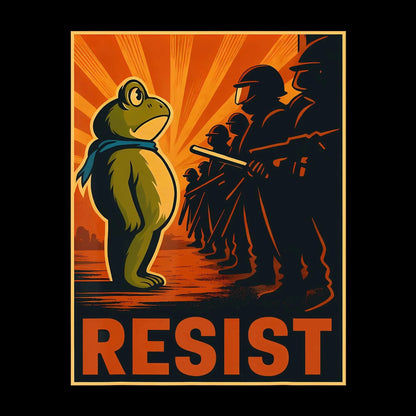 Portland Frog Protest Stickers 🐸
