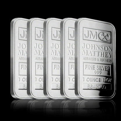 Johnson Matthey Silver Bars