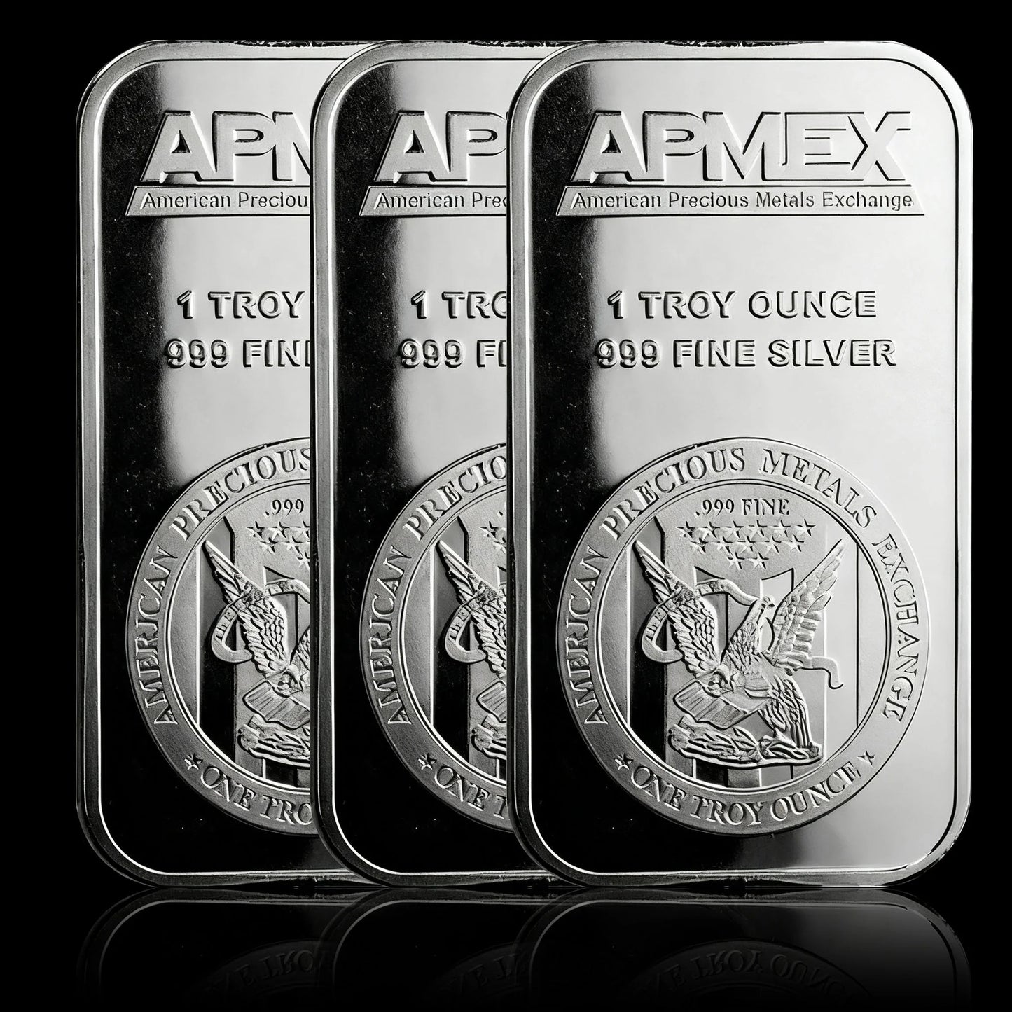.999 Fine Pure APMEX Silver Bar