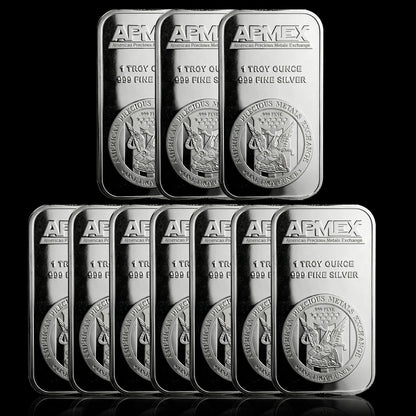 .999 Fine Pure APMEX Silver Bar