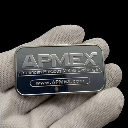.999 Fine Pure APMEX Silver Bar