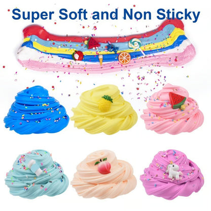 Super Butter Clay Slime – DIY Soft & Squishy Scented Slime for Stress Relief & Fun