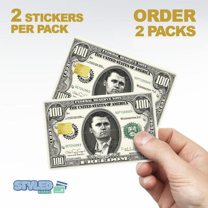 Patriot Debit Card Stickers – Freedom-Inspired Designs