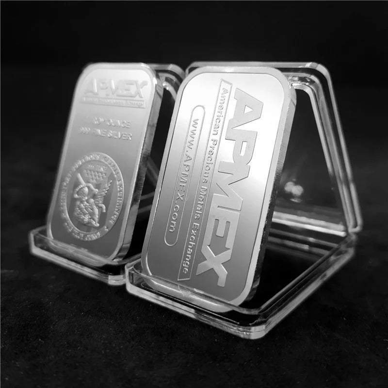 .999 Fine Pure APMEX Silver Bar