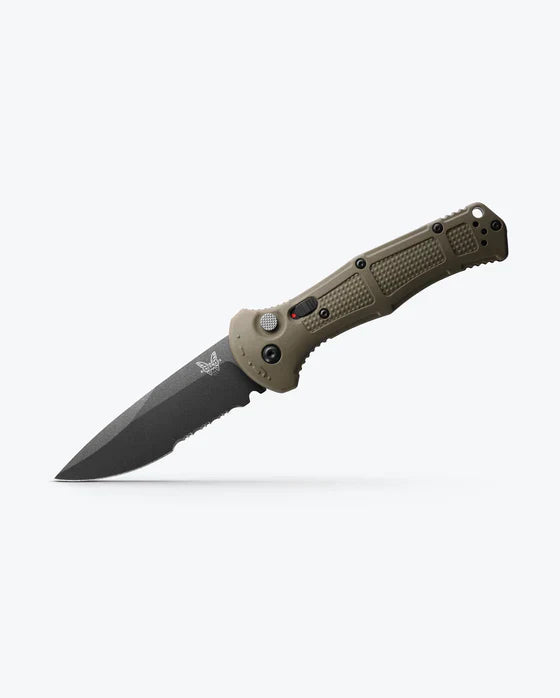 9070 Pocket Folding Knife D2 Steel Blade Non-slip Nylon Fiber Handle